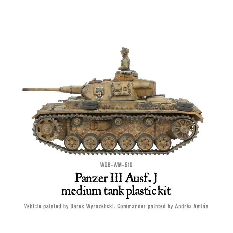 Bolt Action | German Panzer III | 28mm Plastic Vehicle