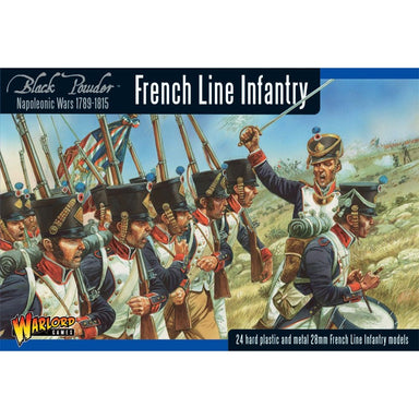 Black Powder | French Line Infantry 1806-1810 | 28mm Plastic Unit | Warlord | Miniature Kingdoms