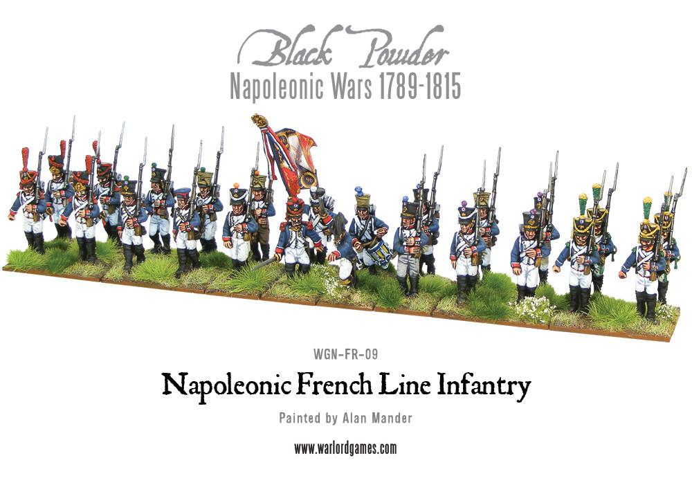 Black Powder | French Line Infantry 1806-1810 | 28mm Plastic Unit