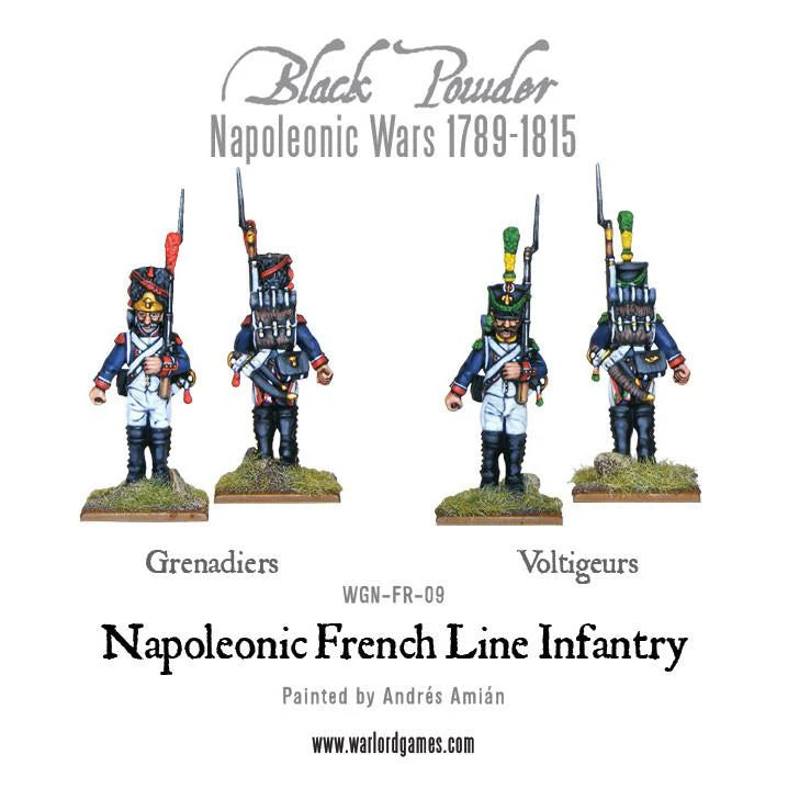 Black Powder | French Line Infantry 1806-1810 | 28mm Plastic Unit