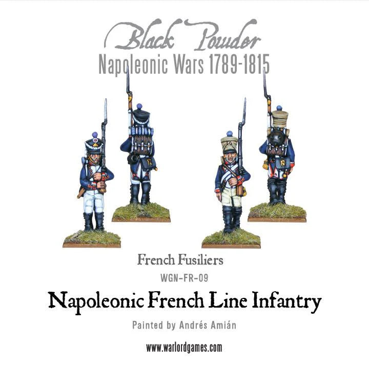 Black Powder | French Line Infantry 1806-1810 | 28mm Plastic Unit