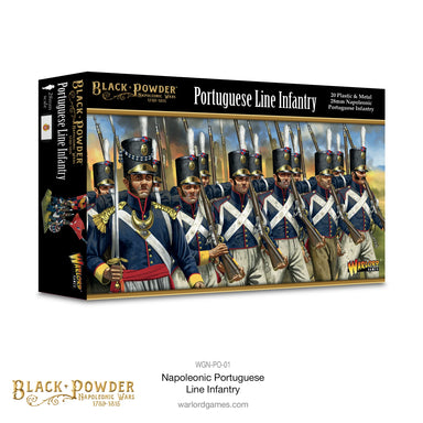 Black Powder | Portuguese | Line Infantry | 28mm Plastic Unit | Warlord | Miniature Kingdoms