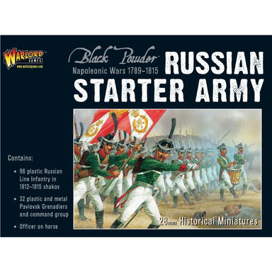 Black Powder | Russian Napoleonic Wars | 28mm Plastic Starter | Warlord | Miniature Kingdoms