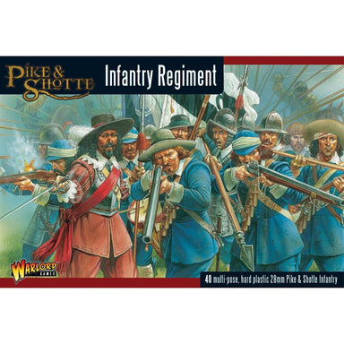 Pike and Shotte | Infantry Regiment | 28mm Plastic Unit | Warlord | Miniature Kingdoms