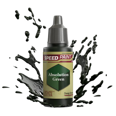 Speedpaints | Absolution Green | 17ml Individual Paint | Warlord | Miniature Kingdoms