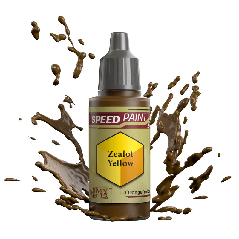 Speedpaints | Zealot Yellow | 17ml Individual Paint | Warlord | Miniature Kingdoms