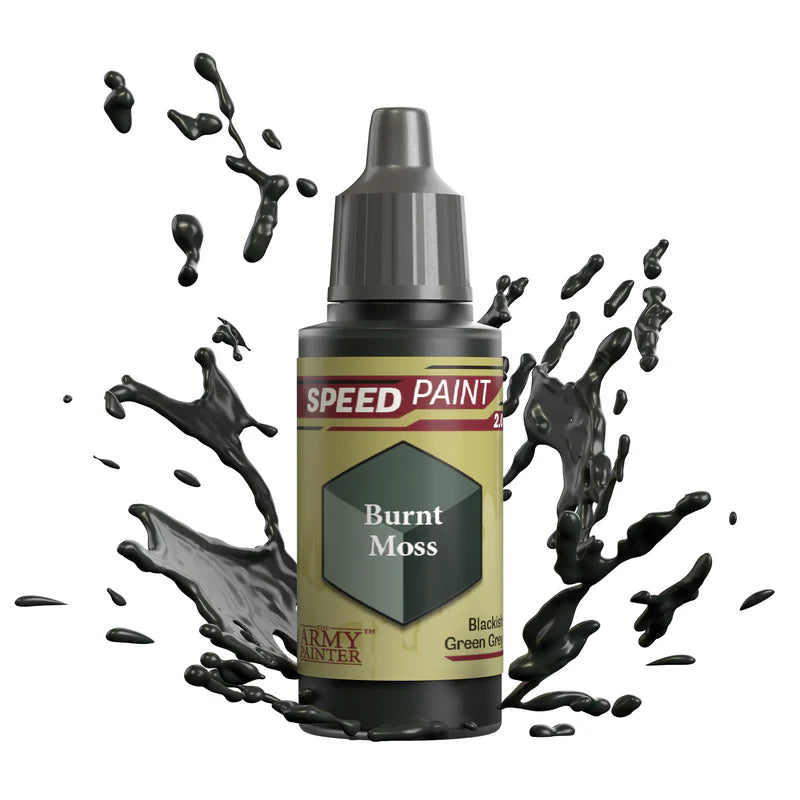 Speedpaints | Burnt Moss | 17ml Individual Paint | Warlord | Miniature Kingdoms