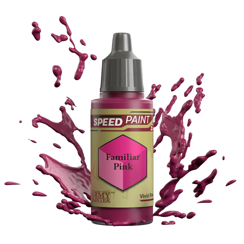 Speedpaints | Familar Pink | 17ml Individual Paint | Warlord | Miniature Kingdoms