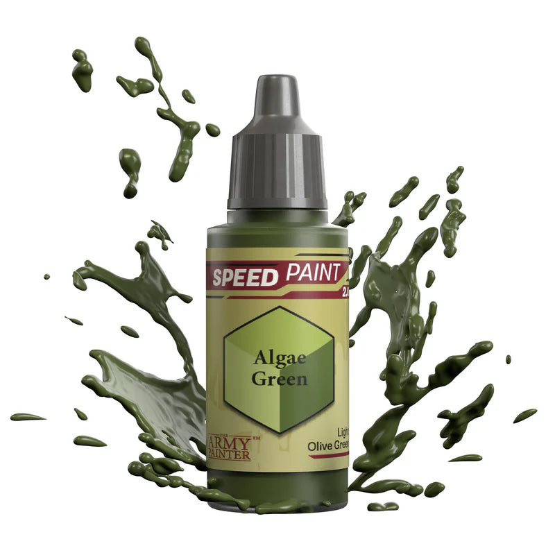 Speedpaints | Algae Green | 17ml Individual Paint | Warlord | Miniature Kingdoms