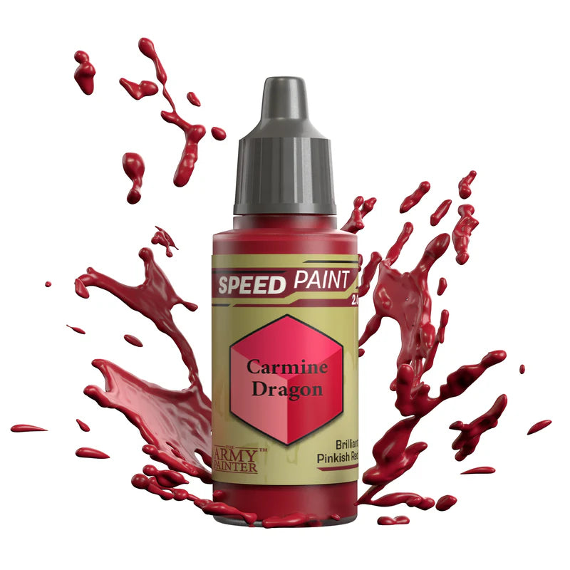 Speedpaints | Carmine Dragon | 17ml Individual Paint | Warlord | Miniature Kingdoms