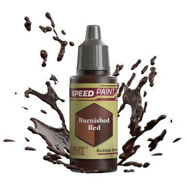 Speedpaints | Burnished Red | 17ml Individual Paint | Warlord | Miniature Kingdoms