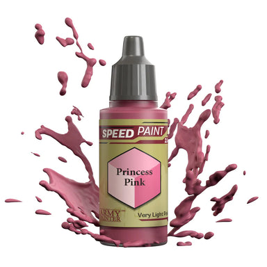 Speedpaints | Princess Pink | 17ml Individual Paint | Warlord | Miniature Kingdoms