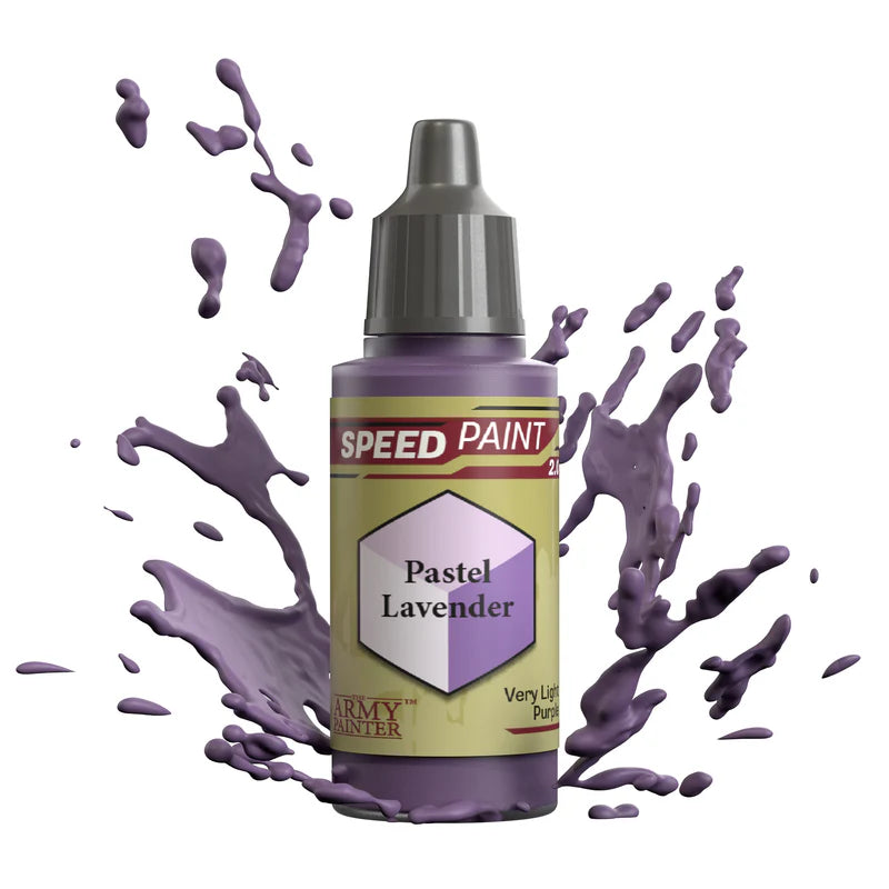 Speedpaints | Pastel Lavender | 17ml Individual Paint | Warlord | Miniature Kingdoms