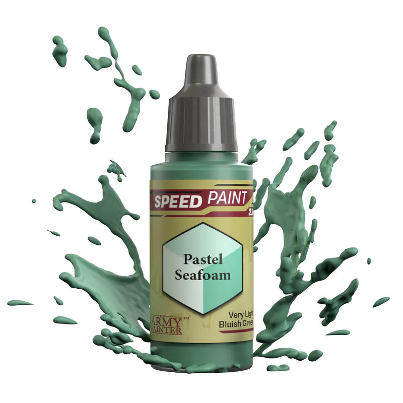 Speedpaints | Pastel Seafoam | 17ml Individual Paint | Warlord | Miniature Kingdoms