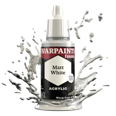 Warpaints Fanatic | Matt White | 18ml Individual Paint