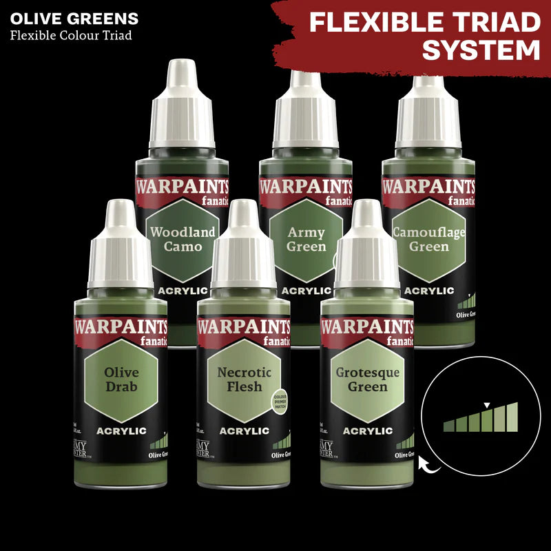 Warpaints Fanatic | Olive Drab | 18ml Individual Paint