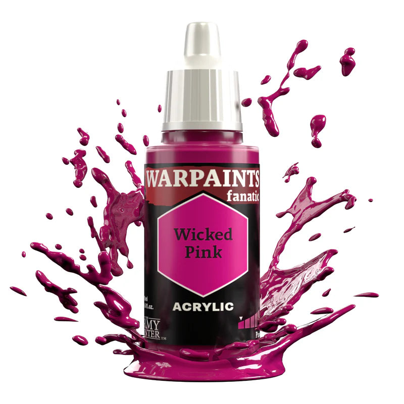 Warpaints Fanatic | Wicked Pink | 18ml Individual Paint