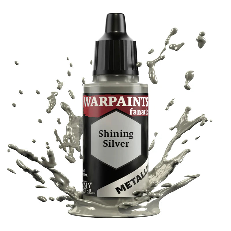 Warpaints Fanatic | Shining Silver | 18ml Individual Paint