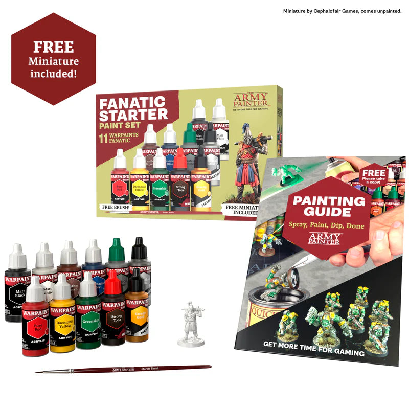 Army Painter | Fanatic Starter Paint Set 11 Paints