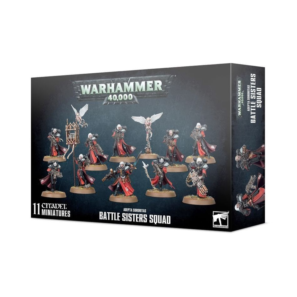 Games Workshop | W40k Warhammer 40000 | Adepta Sororitas | Battle Sister Squad | Plastic Unit Box