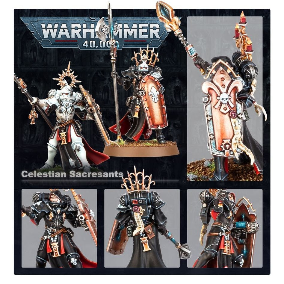 Warhammer 40,000 | Adepta Sororitas | Celestian Sacresants | Plastic Unit Box