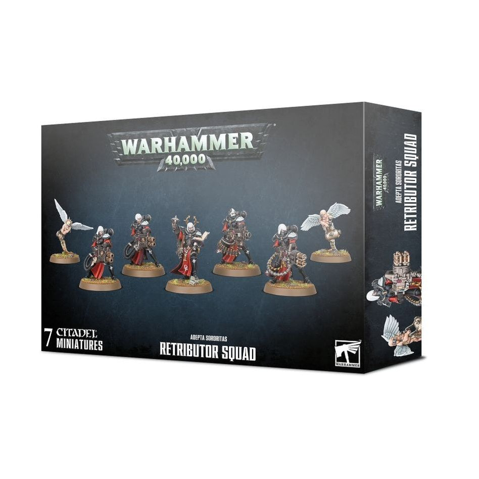 Games Workshop | W40k Warhammer 40000 | Adepta Sororitas | Retributor Squad | Plastic Unit Box