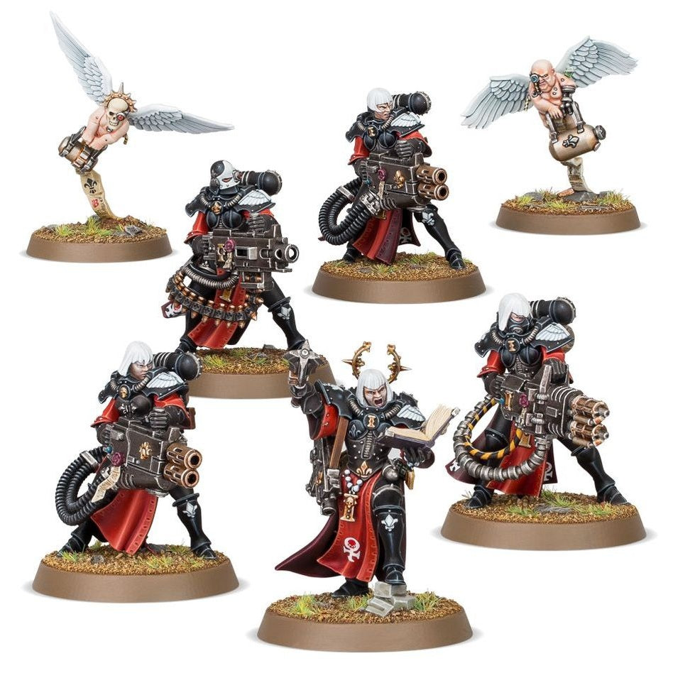 Games Workshop | W40k Warhammer 40000 | Adepta Sororitas | Retributor Squad | Plastic Unit Box
