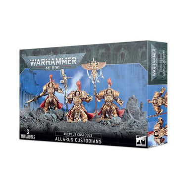 Warhammer 40,000 | Adeptus Custodes | Allarus Custodians | Plastic Unit Box