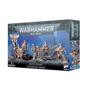 Warhammer 40,000 | Adeptus Custodes | Custodian Guard Squad | Plastic Unit Box