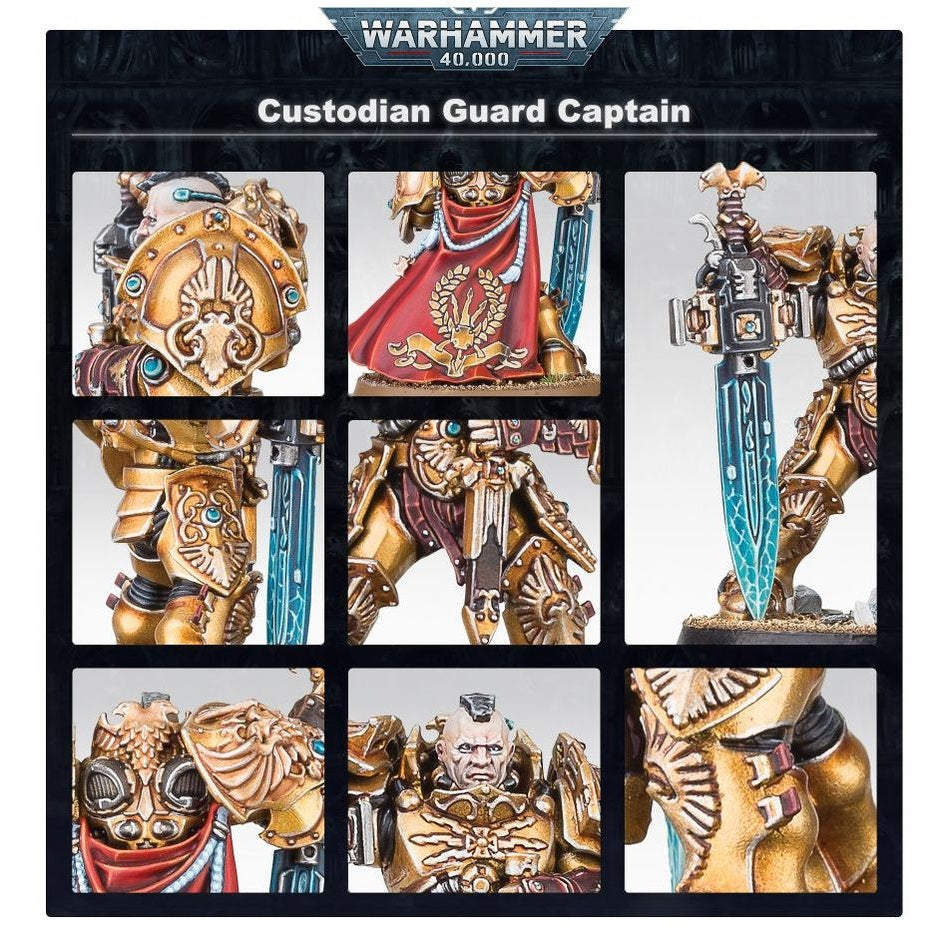 Warhammer 40,000 | Adeptus Custodes | Custodian Guard Squad | Plastic Unit Box