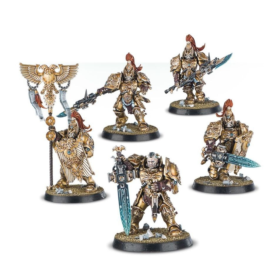 Warhammer 40,000 | Adeptus Custodes | Custodian Guard Squad | Plastic Unit Box