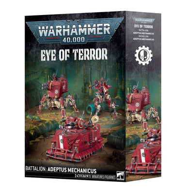 Warhammer 40,000 | Adeptus Mechanicus | Eye Of Terror Battalion | Plastic Army Box
