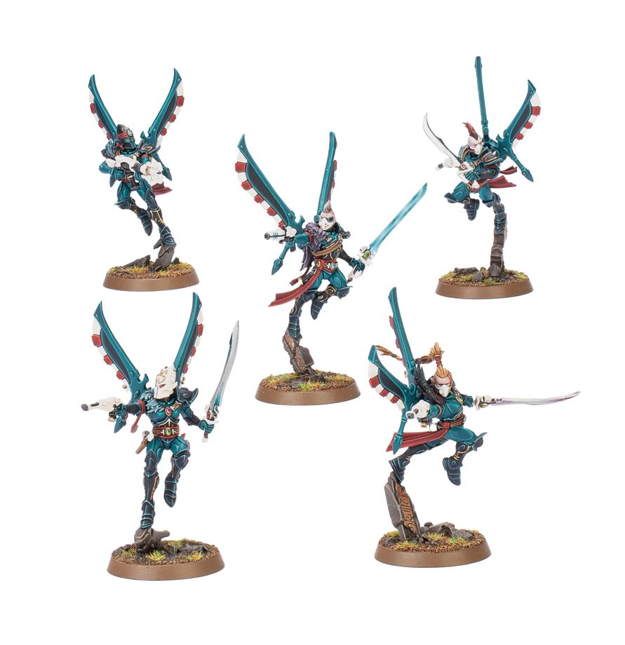 Warhammer 40,000 | Aeldari | Corsair Skyreavers | Plastic Unit Box
