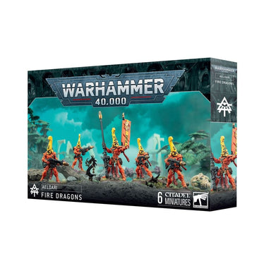 Warhammer 40,000 | Aeldari | Fire Dragons | Plastic Unit Box