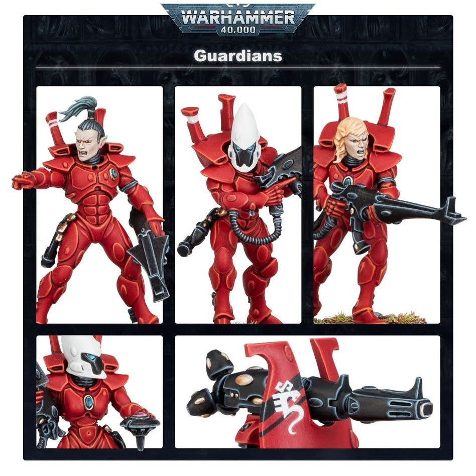 Warhammer 40,000 | Aeldari | Guardians | Plastic Unit Box