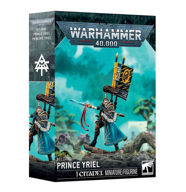Warhammer 40,000 | Aeldari | Prince Yriel | Plastic Unit Box