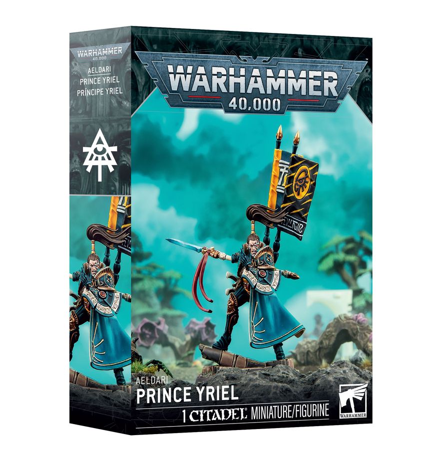 Warhammer 40,000 | Aeldari | Prince Yriel | Plastic Unit Box