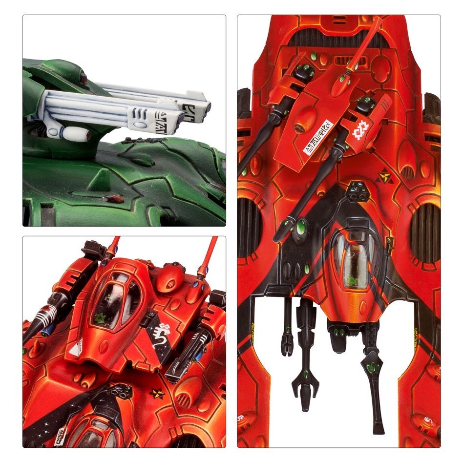 Warhammer 40,000 | Aeldari | Wave Serpent | Plastic Vehicle Box