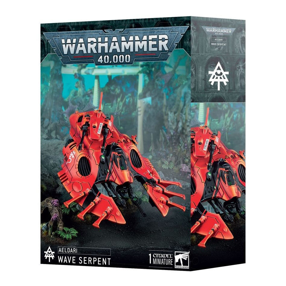 Warhammer 40,000 | Aeldari | Wave Serpent | Plastic Vehicle Box