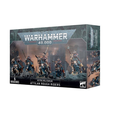 Warhammer 40,000 | Astra Militarum | Attilian Rough Riders | Plastic Unit Box