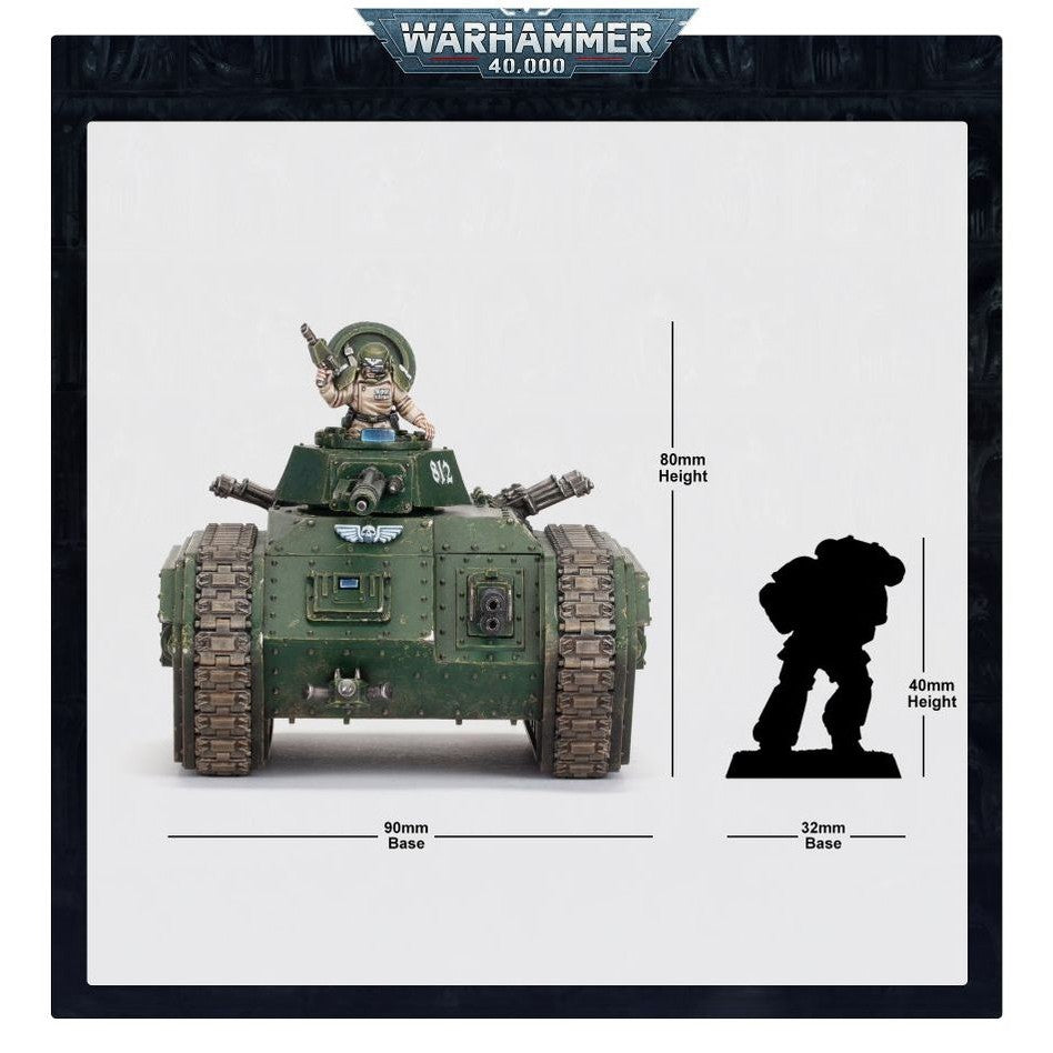 Warhammer 40,000 | Astra Militarum | Chimera | Plastic Unit Box