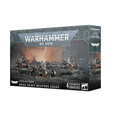 Warhammer 40,000 | Astra Militarum | Death Korps of Krieg | Heavy Weapons Squad | Plastic Unit Box