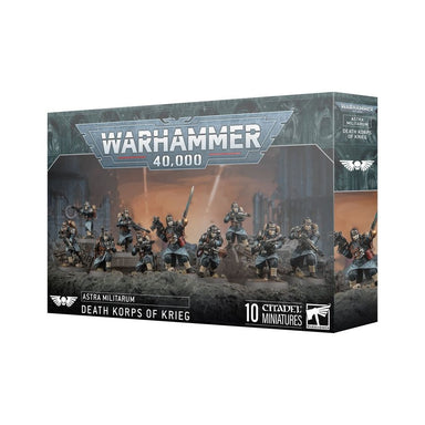 Warhammer 40,000 | Astra Militarum | Death Korps of Krieg | Plastic Unit Box
