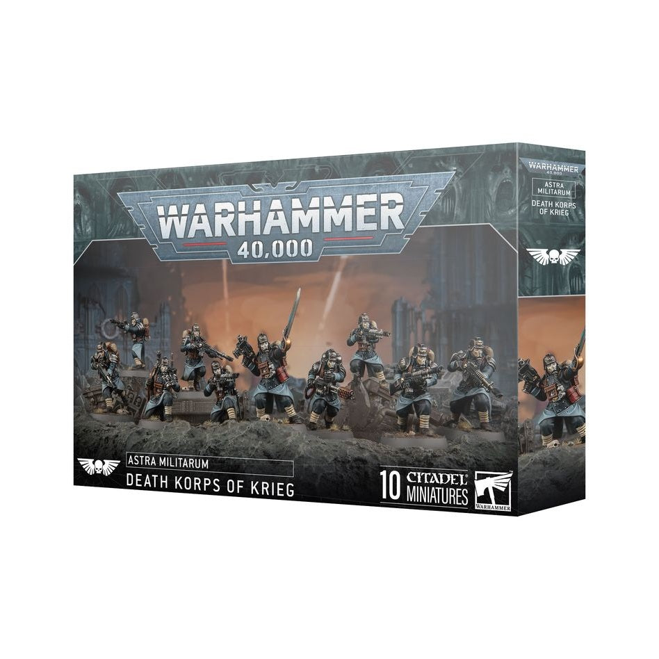 Warhammer 40,000 | Astra Militarum | Death Korps of Krieg | Plastic Unit Box