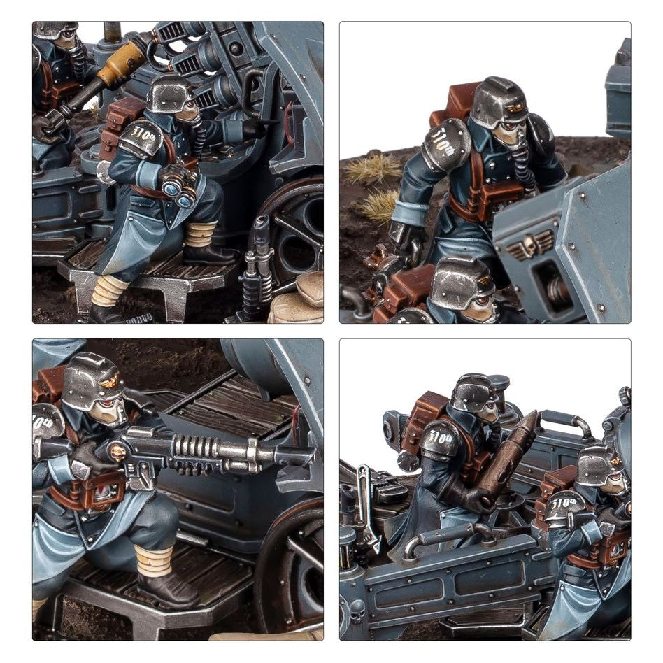 Warhammer 40,000 | Astra Militarum | Death Korps of Krieg | Artillery Team | Plastic Unit Box