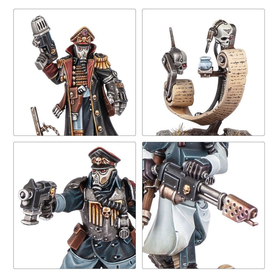 Warhammer 40,000 | Astra Militarum | Death Korps of Krieg | Command Squad | Plastic Unit Box