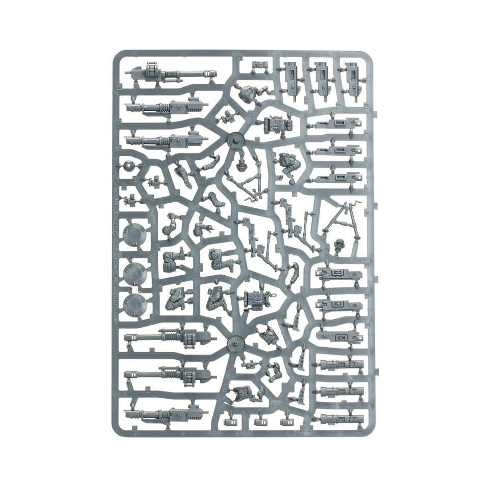 Warhammer 40,000 | Astra Militarum | Heavy Weapons Squad | Plastic Unit Box