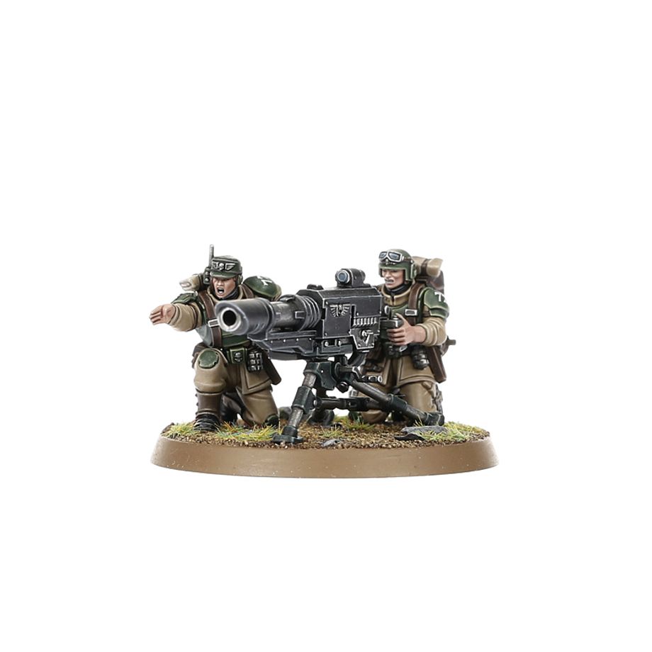 Warhammer 40,000 | Astra Militarum | Heavy Weapons Squad | Plastic Unit Box