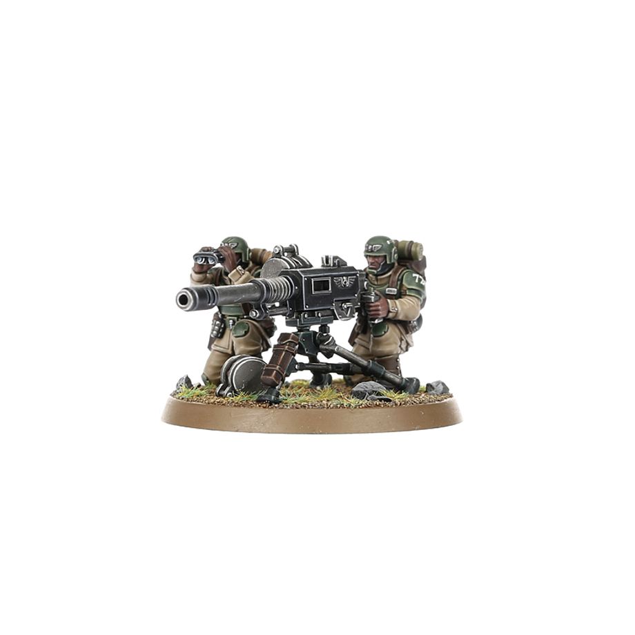 Warhammer 40,000 | Astra Militarum | Heavy Weapons Squad | Plastic Unit Box