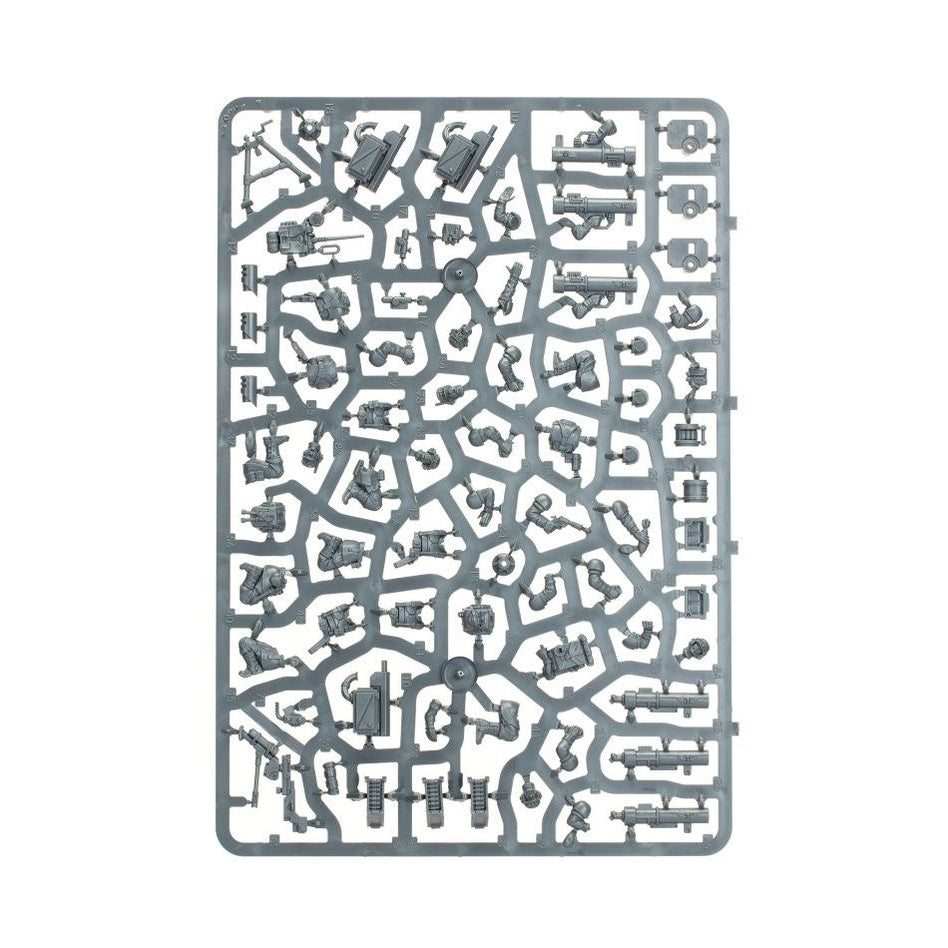 Warhammer 40,000 | Astra Militarum | Heavy Weapons Squad | Plastic Unit Box